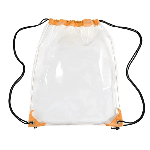 Clear Cinch Bag Backpack