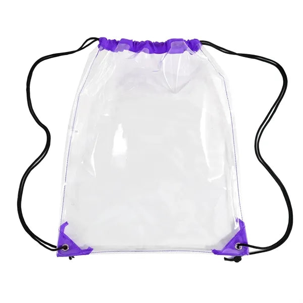 Clear Cinch Bag Backpack