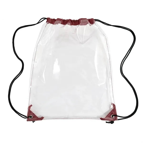 Clear Cinch Bag Backpack