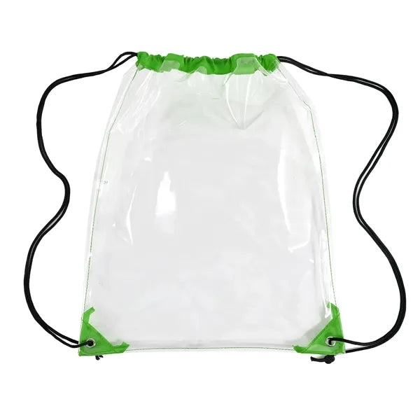 Clear Cinch Bag Backpack