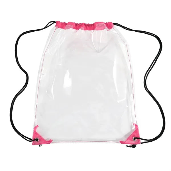 Clear Cinch Bag Backpack