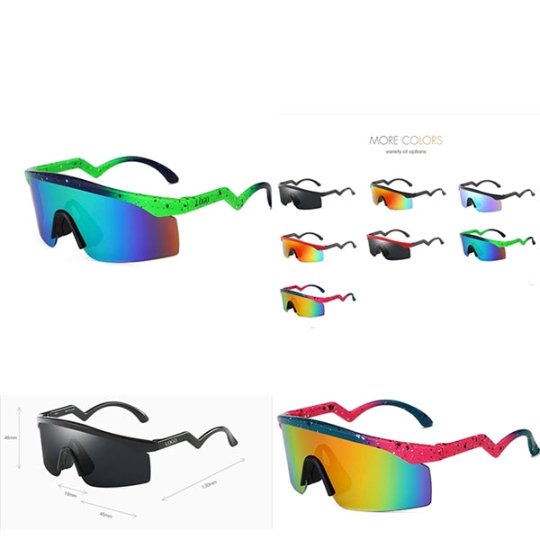 Full color polarized sports sunglass FDA passed