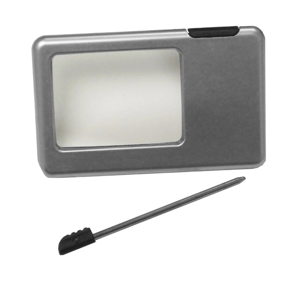 Lighted Magnifier With Pen