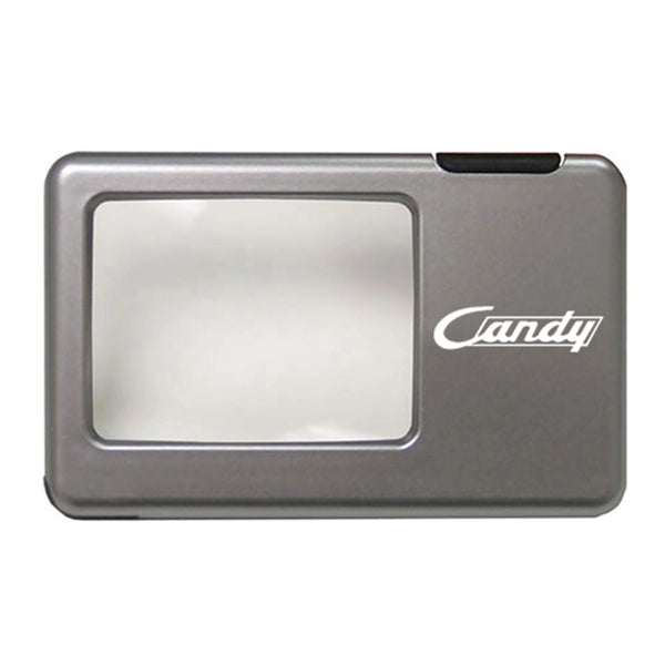 Lighted Magnifier With Pen