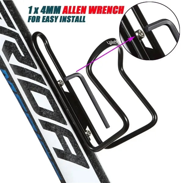 Bike Water Bottle Holder Cages Set