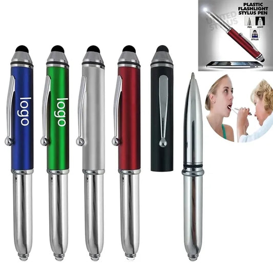 3 In 1 LED Touchscreen Pen