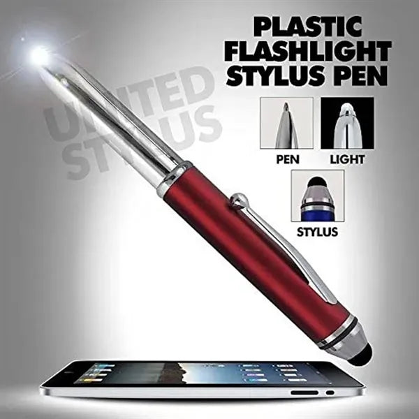 3 In 1 LED Touchscreen Pen