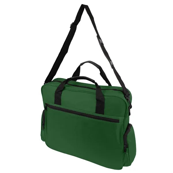 Briefcase with 2 Side Pockets.