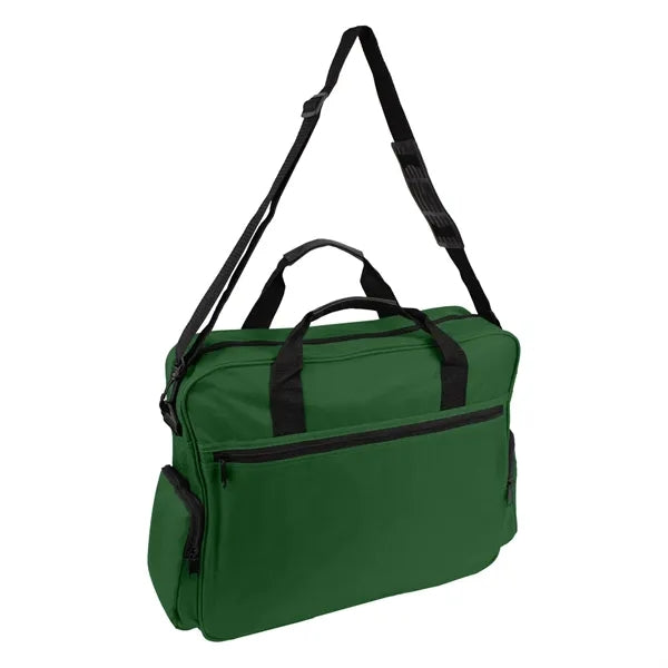 Briefcase with 2 Side Pockets.
