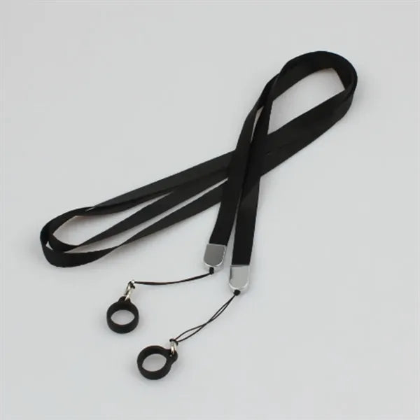 Polyester Heat Transfer Mobile Phone Badge ID Lanyard
