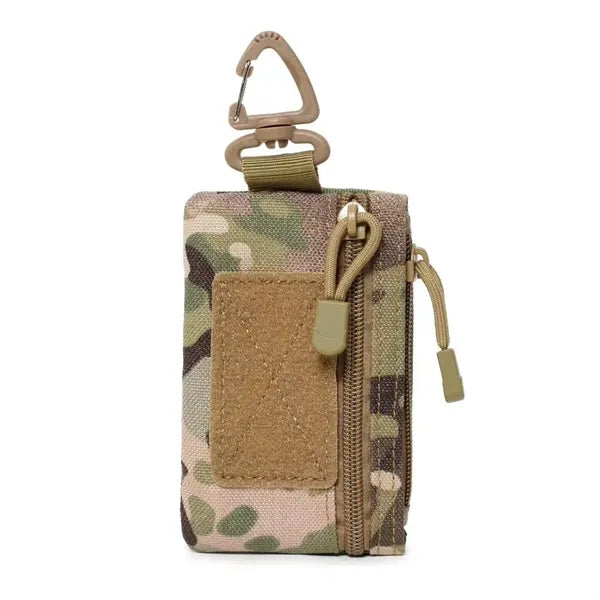 Compact Waist Pouch with Zipper for Everyday Essentials