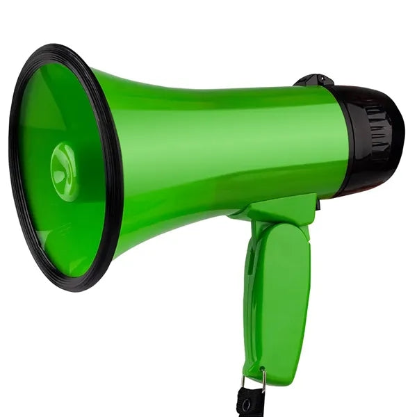 Handheld Loudspeaker with 240-Second Record Feature