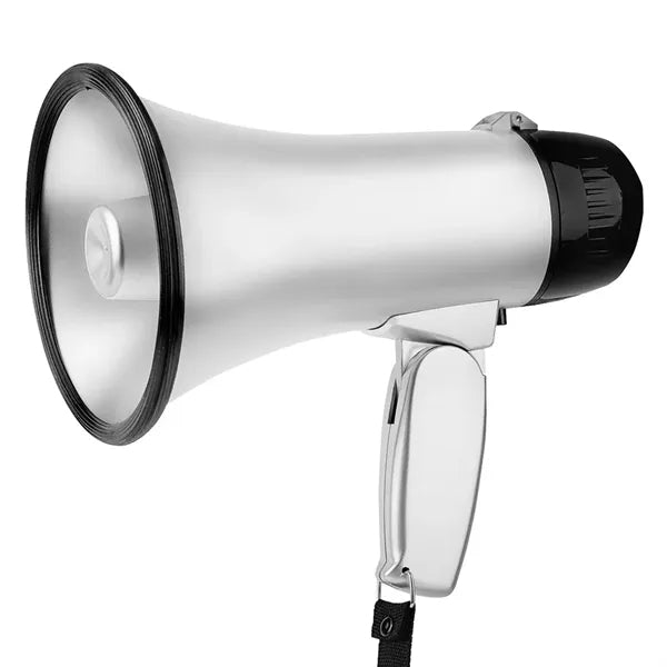 Handheld Loudspeaker with 240-Second Record Feature