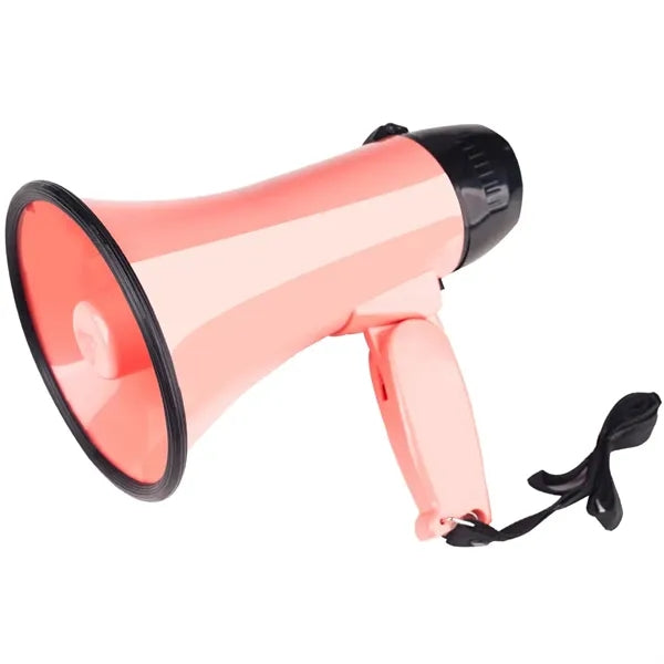 Handheld Loudspeaker with 240-Second Record Feature
