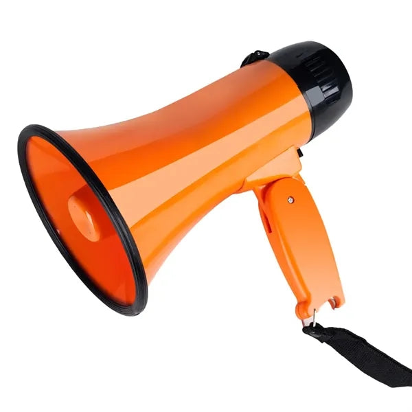 Handheld Loudspeaker with 240-Second Record Feature