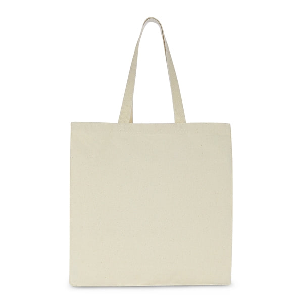Canvas Shopper w/ Gusset - Natural