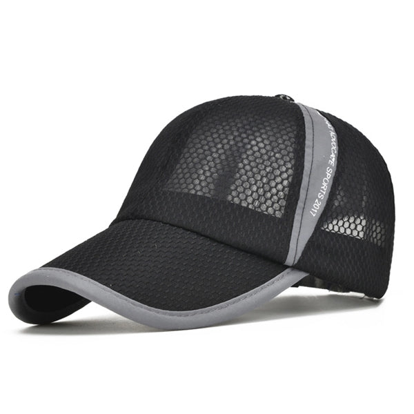 Unique Unisex Breathable Quick Dry Mesh Baseball Cap Sun Hat