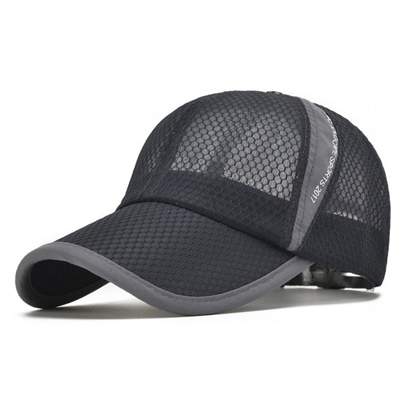 Unique Unisex Breathable Quick Dry Mesh Baseball Cap Sun Hat