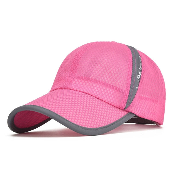 Unique Unisex Breathable Quick Dry Mesh Baseball Cap Sun Hat