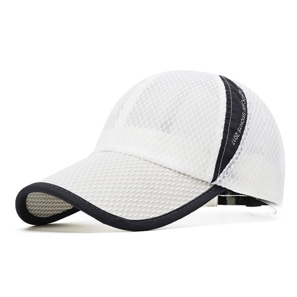 Unique Unisex Breathable Quick Dry Mesh Baseball Cap Sun Hat