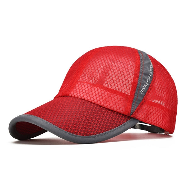 Unique Unisex Breathable Quick Dry Mesh Baseball Cap Sun Hat