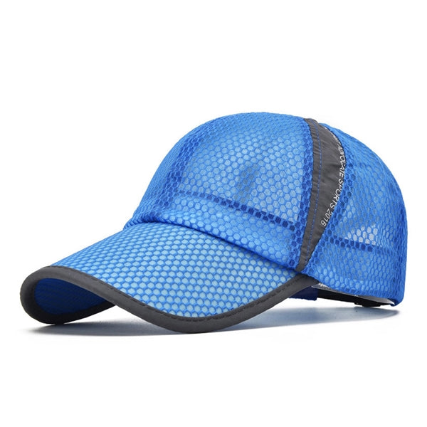 Unique Unisex Breathable Quick Dry Mesh Baseball Cap Sun Hat