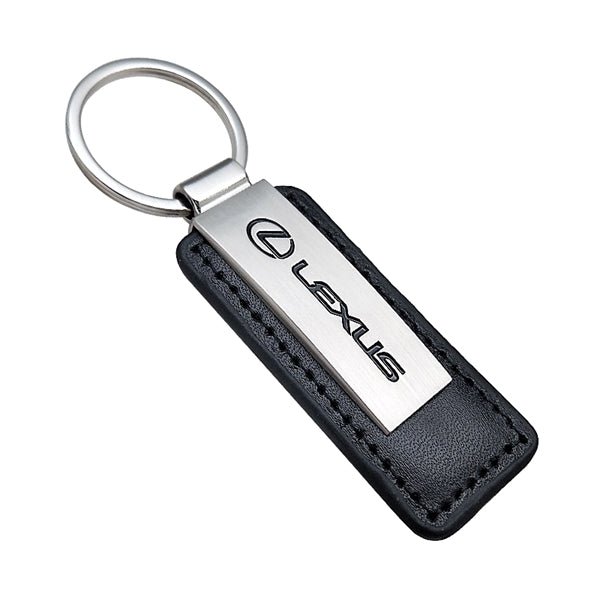 Leather and Metal Key Chain