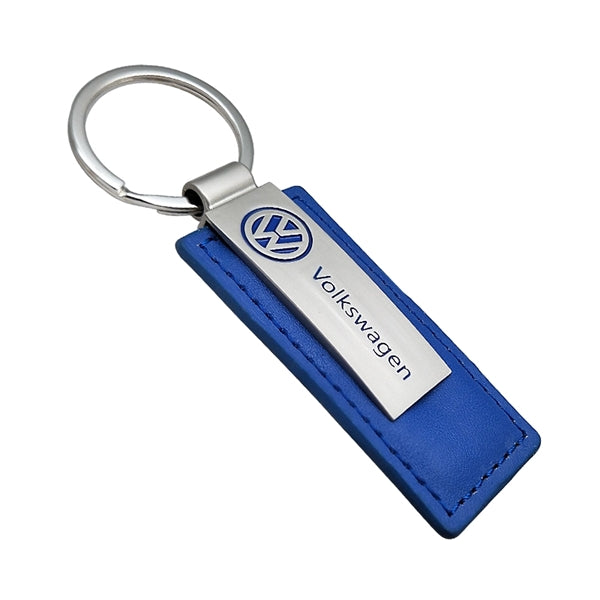 Leather and Metal Key Chain