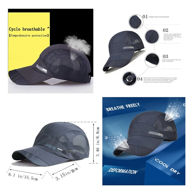 Unisex Breathable Quick Dry Outdoor Sport Baseball