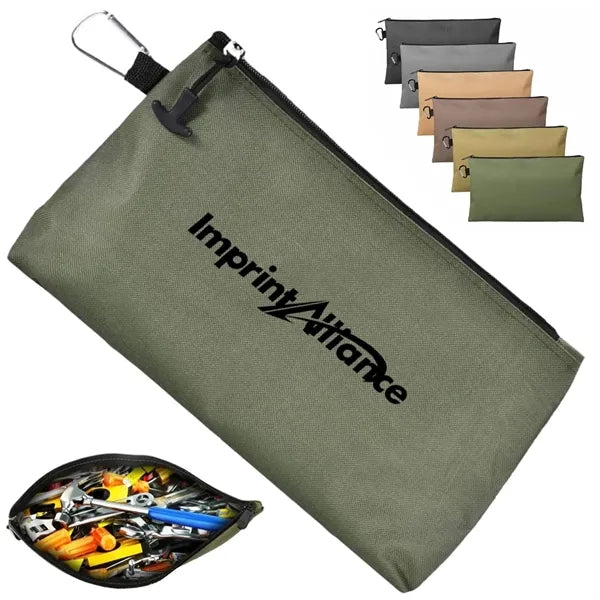 Heavy Duty Oxford Utility Tool Pouch Zipper Bag