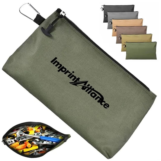 Heavy Duty Oxford Utility Tool Pouch Zipper Bag