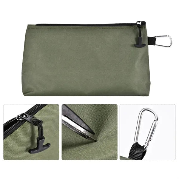 Heavy Duty Oxford Utility Tool Pouch Zipper Bag