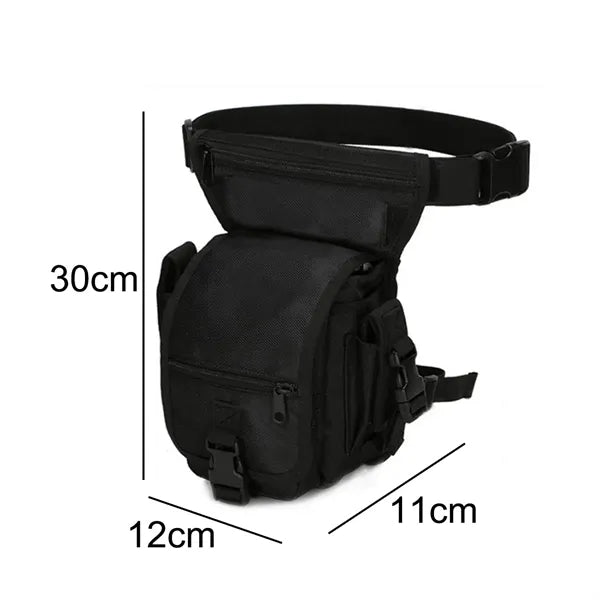 Heavy Duty Tactical Drop Leg Bag Waist Thigh Pack