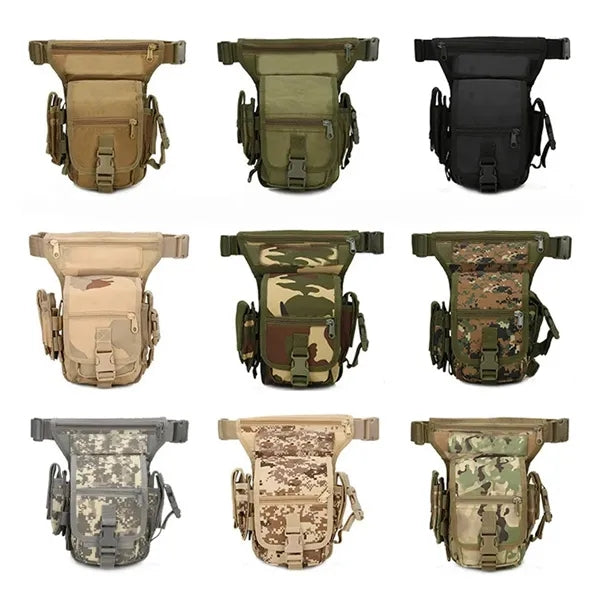 Heavy Duty Tactical Drop Leg Bag Waist Thigh Pack