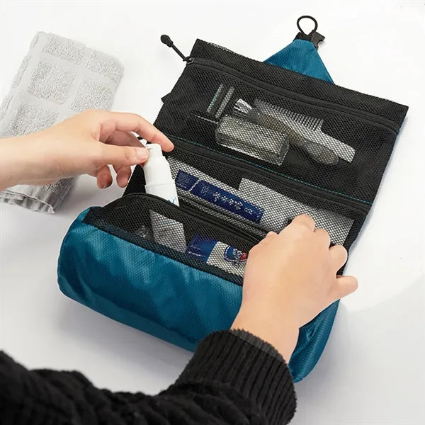 Hanging Waterproof Travel Toiletry Dopp Kit Organizer