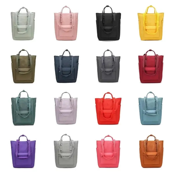 14in Backpack Convertible Multipocket Tote Bag Daily Commute