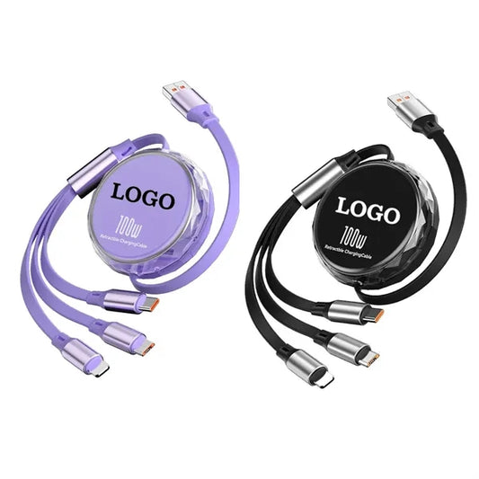 3-in-1 100W Fast Charging Cable
