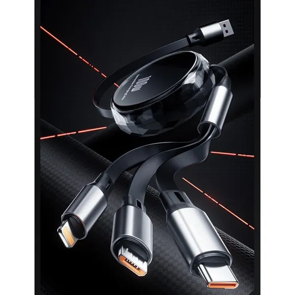 3-in-1 100W Fast Charging Cable