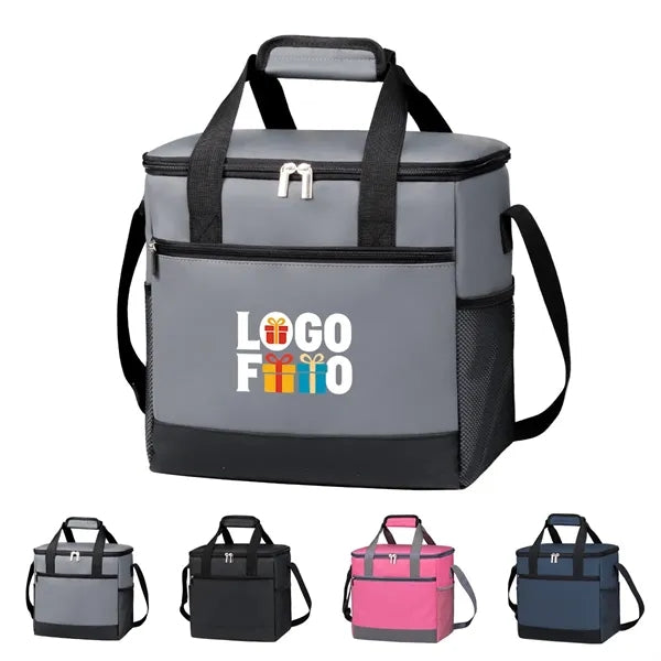 15L Insulated Cooler Bag Oxford Cloth for Picnic