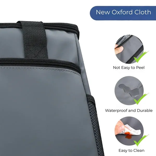 15L Insulated Cooler Bag Oxford Cloth for Picnic