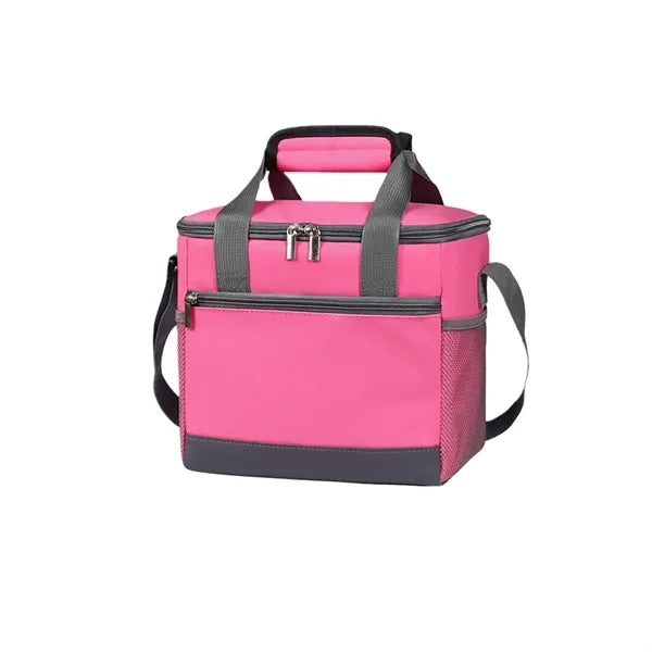 15L Insulated Cooler Bag Oxford Cloth for Picnic