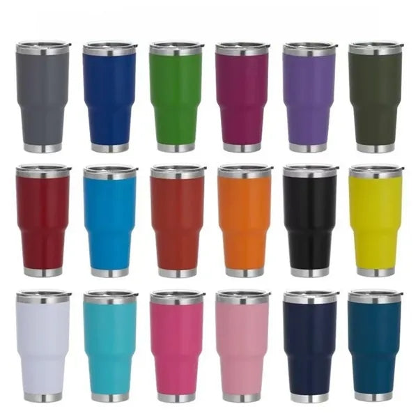 30oz Stainless Steel Tumbler Insulated for Hot Cold Drinks