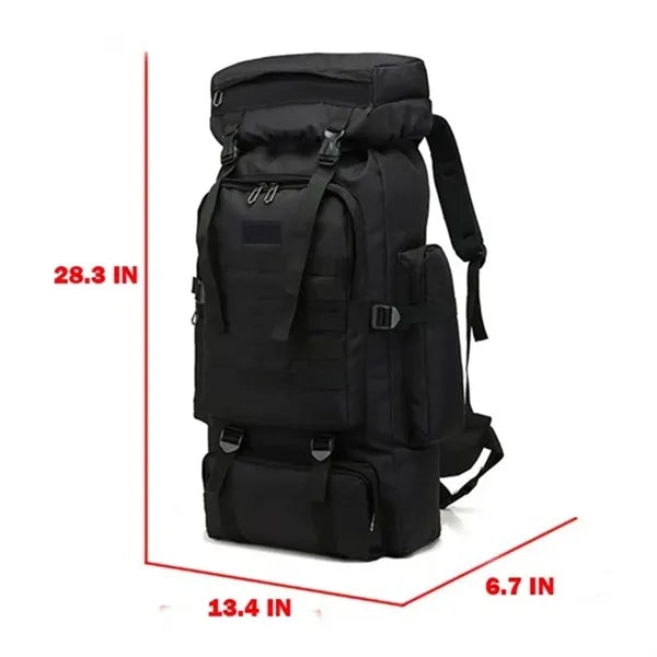 80L Large Capacity Military Tactical Backpack