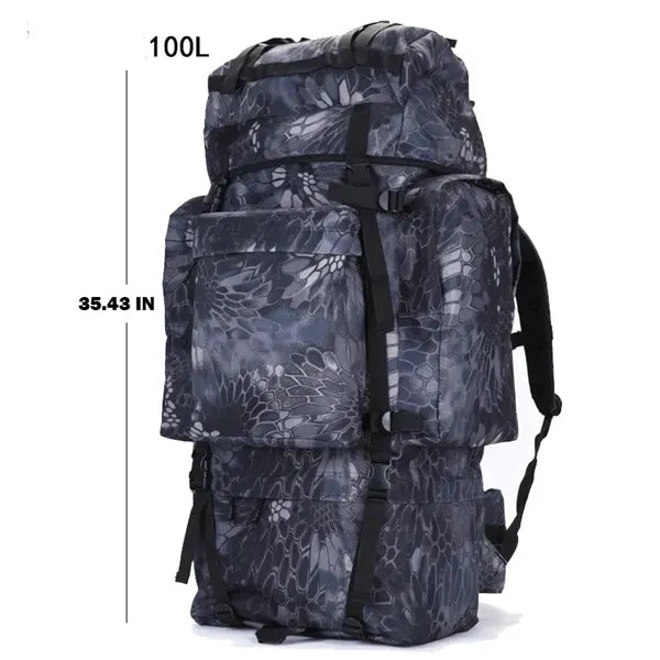 100L Xl Capacity Military Tactical Backpack