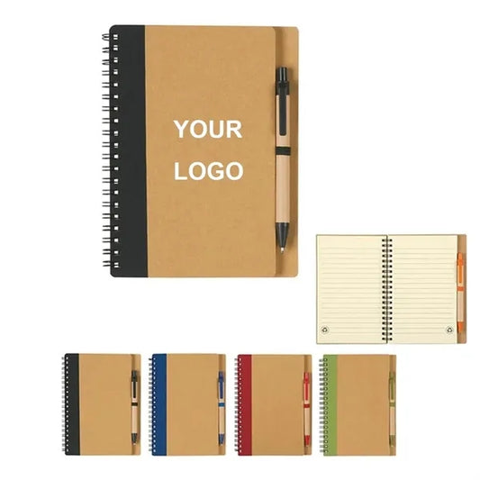 Spiral Ruled Notebook With Pen