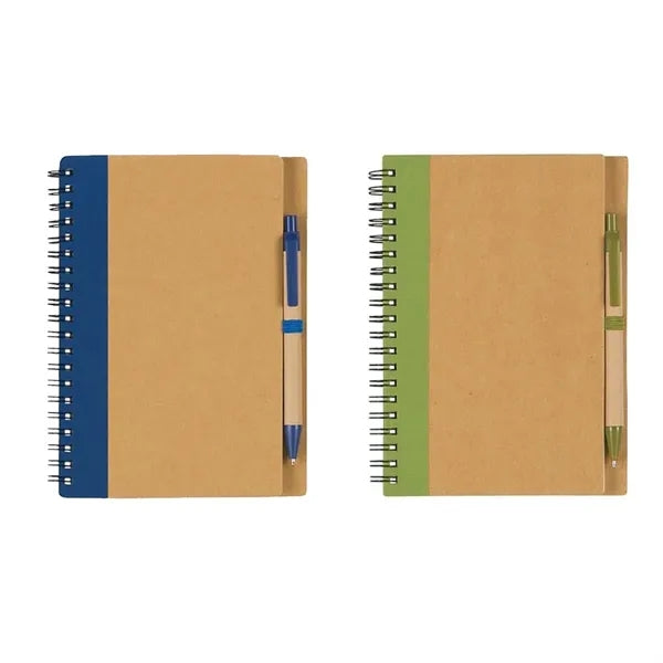 Spiral Ruled Notebook With Pen