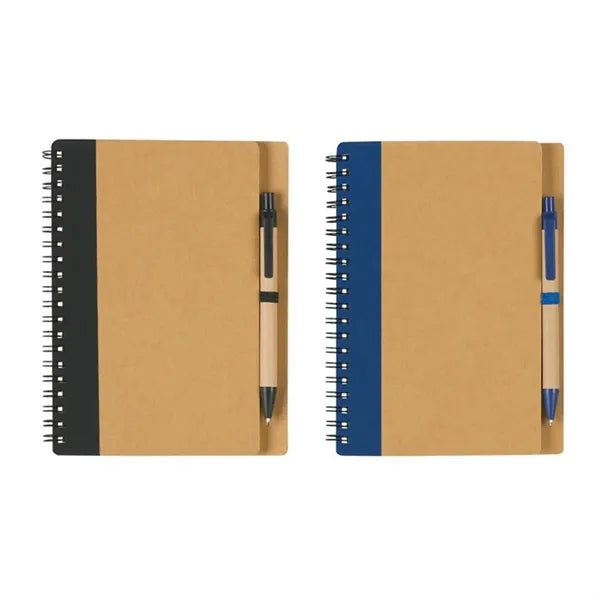 Eco Spiral Notebook With Pen
