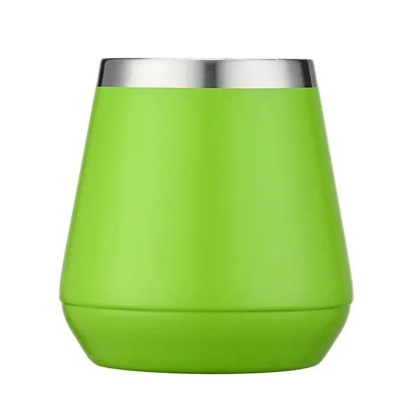 9 Oz. Stainless Steel Vacuum Insulated Wine Tumbler