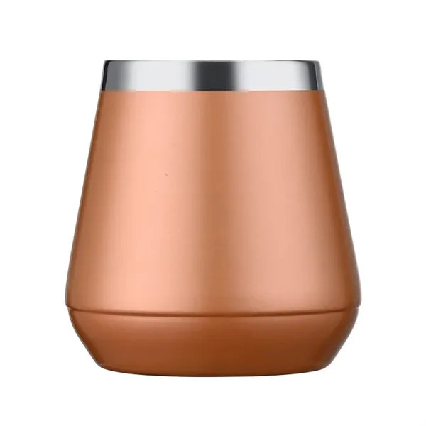 9 Oz. Stainless Steel Vacuum Insulated Wine Tumbler