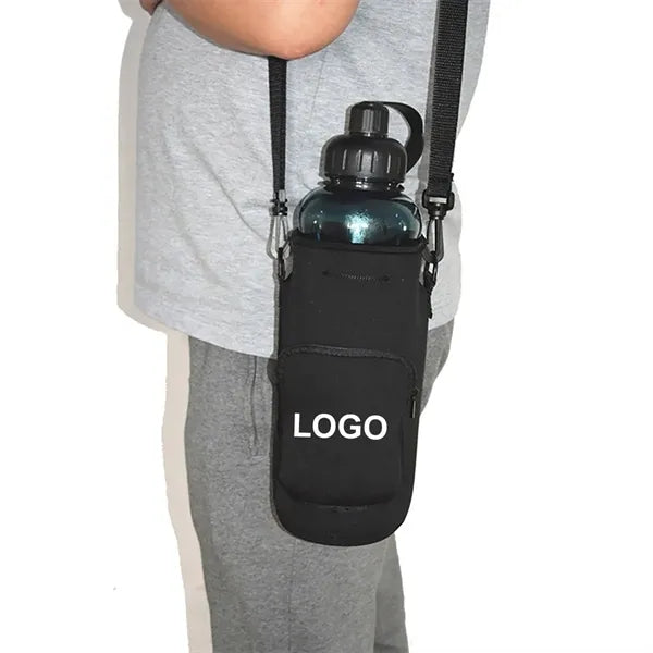 Water Bottle Carrier Bag With Strap